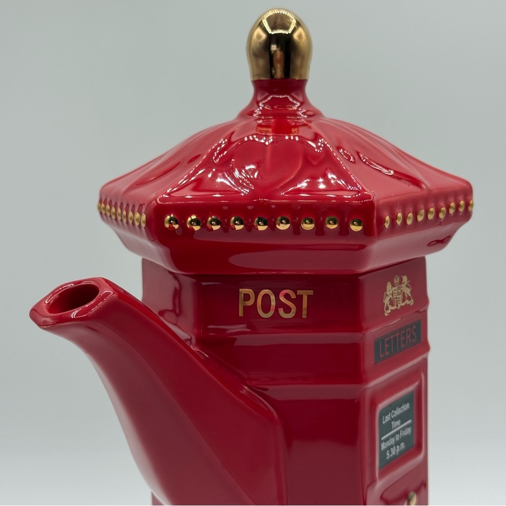 London Pottery Tourist Teapot With Lid "post Box" Memories of London Collection - Picture 14 of 16
